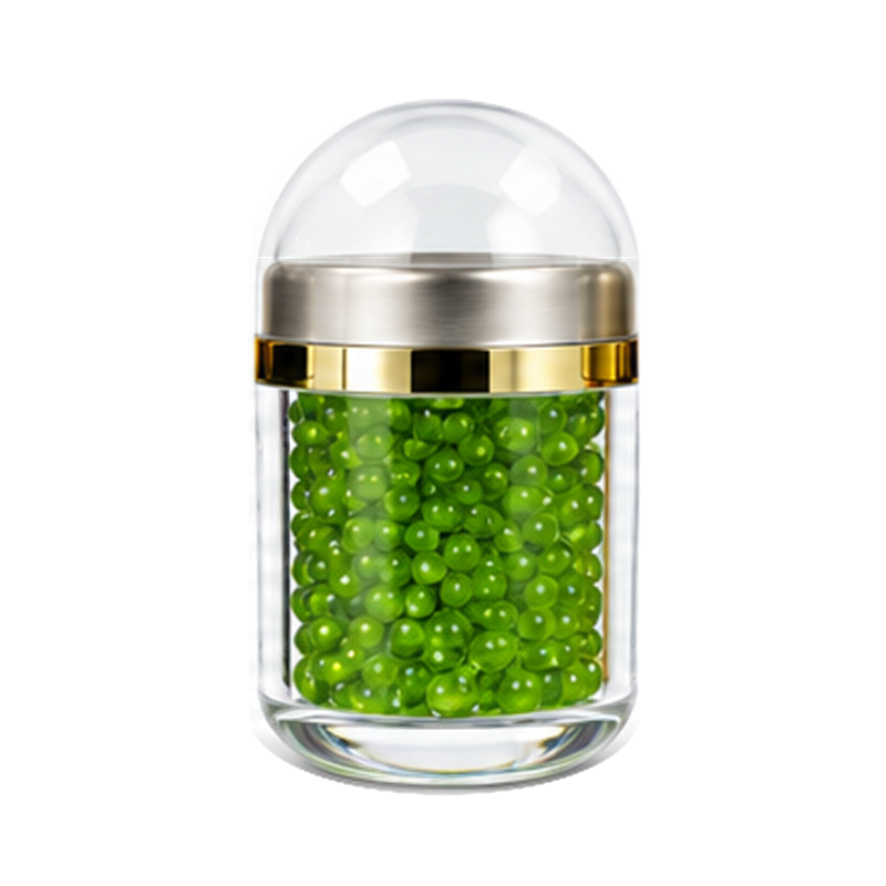Green Apple flavor capsule sample